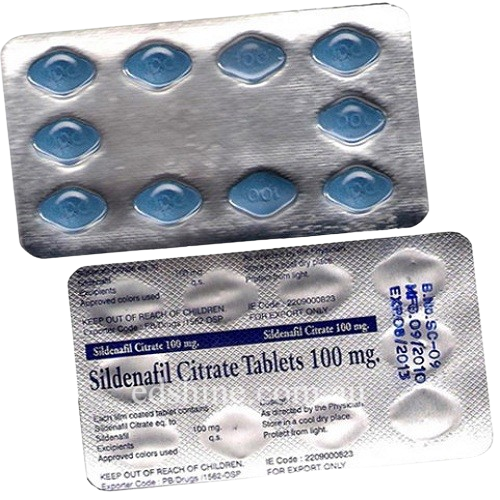 Sildenafil blisters